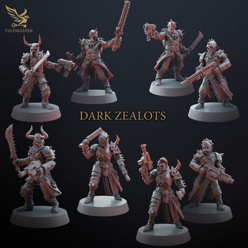 Set dark zealots - set, of