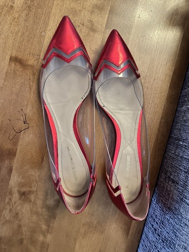 Nicholas kirkwood red - red, flats