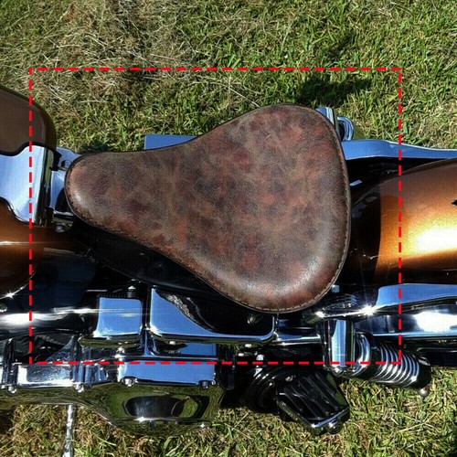 Classic brown motorcycle - 3",