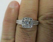 10K Gold Diamond Engagement