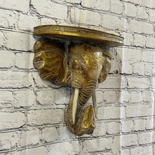 30cm x 30cm Brown Gold Shelf