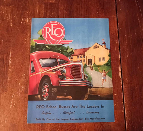 1940 1941 reo school - reo, busses
