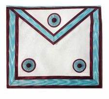 MASONIC MARK MEMBER DEGREE MASTER MASON APRON (LAMBSKIN) NEW