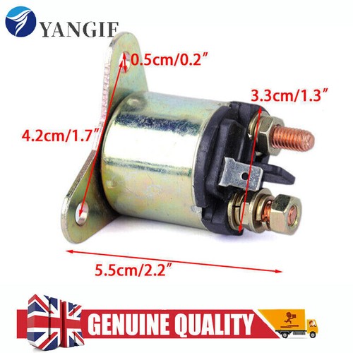 Starter solenoid relay - starter,