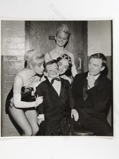 Ventriloquist Dennis Spicer Dummy Showgirls TV Performer 1963 VTG Photo