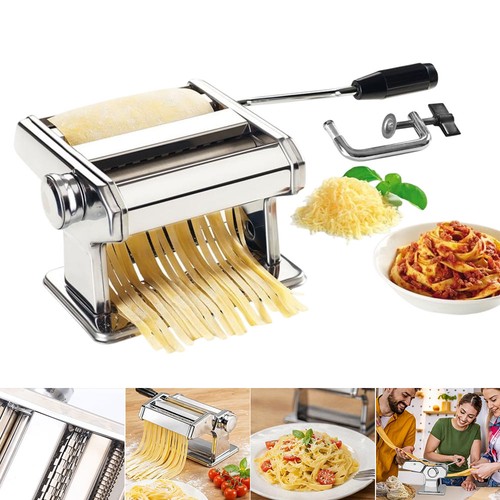 Stainless steel pasta machine - stainless,