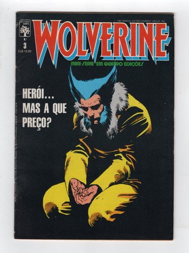 1982 marvel wolverine - marvel, 1st