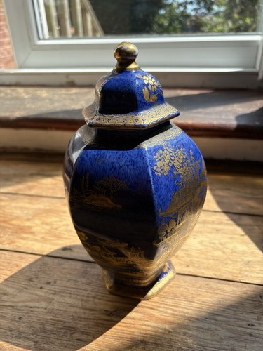 Wilton ware cobalt - a.g.h.j.,