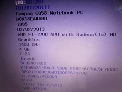 Compaq cq58 laptop - cq58, &