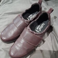 Hotter Genuine Burgundy Leather Men’s Ortholite Cushioned UK Size 7