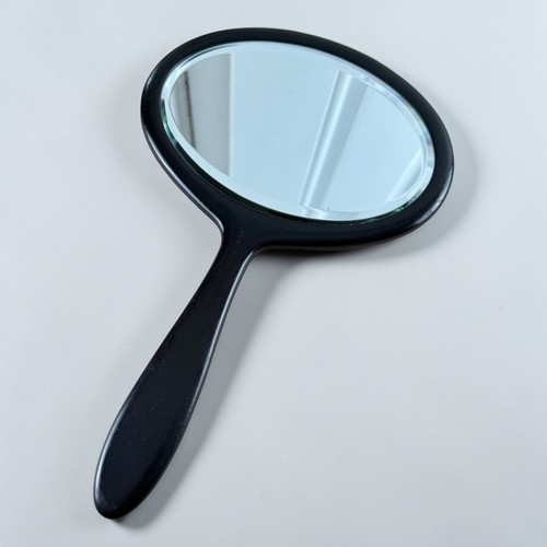 Vintage ebony hand - vintage, mirror