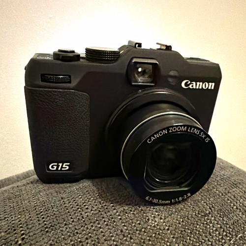 Canon powershot g15 1mp - canon, 12.1mp
