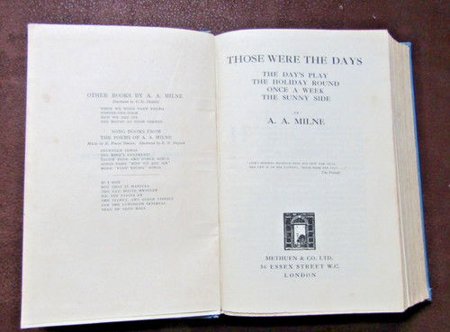 Those were the days a - the, by