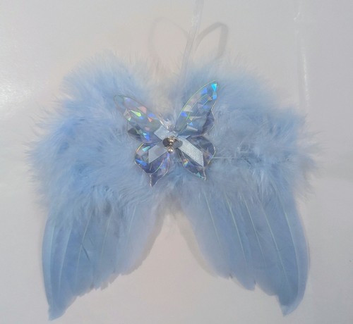 Angel wings baby loss ornament - wings,