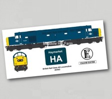 Fridge Magnet British Rail Class 40 40150 . BR Blue Diesel Locomotive