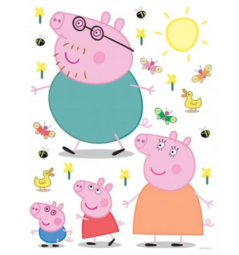 Peppa pig wall - peppa,