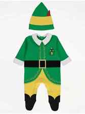 Babies Elf Sleepsuit Baby Boys