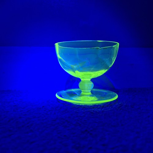 Vintage green uranium glass - vintage,