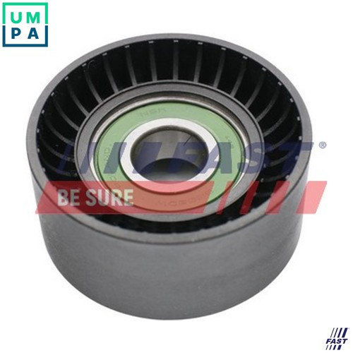 Deflectionguide pulley vribbed - pulley,