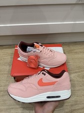 Nike Air Max 1 Premium Corduroy Coral Stardust FB8915-600 Men’s UK 9.5 