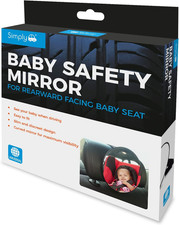 Auto Baby Car Mirror | 360° Fully Adjustable Child Safety Car Mirror for Forward