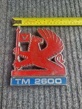 Bedford TM2600 TRUCK BADGE