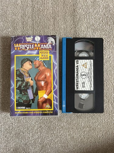 Wwf wrestlemania vii vhs - -,