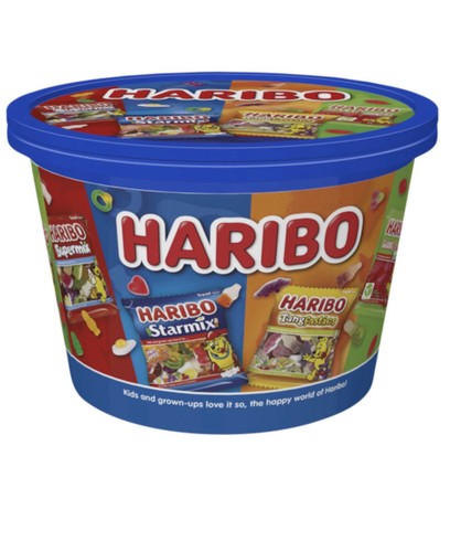 Haribo sharing tub 600g - tub,
