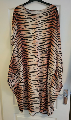 Animal print shift dress - animal,