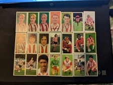BARRATT/BASSETT CANDY STICKS STOKE CITY 21 DIFFERENT CARDS 1961-1986