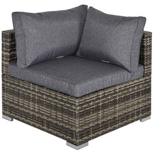 Rattan Wicker Corner Sofa