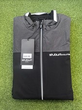 Stuburt Evolution Waterproof Golf Jacket - Black - Size Large