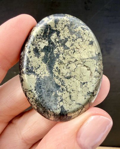 Crystal pyrite agate palm - crystal,