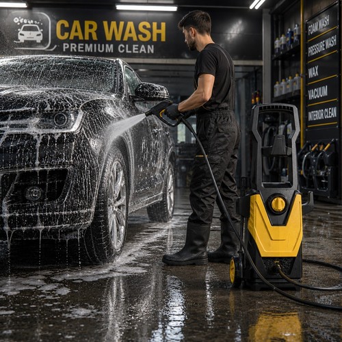 1400w high pressure washer - high,