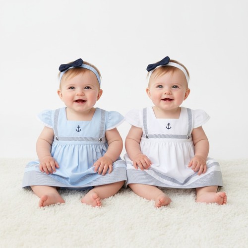 Baby girls sailor dress - sailor, |