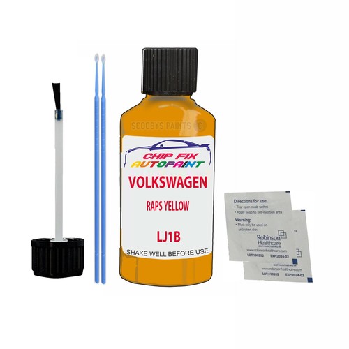 Paint for raps yellow lj1b - for, vw