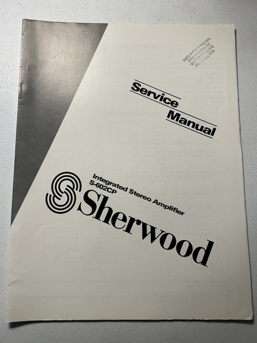 Sherwood 602cp stereo - sherwood, s-602cp