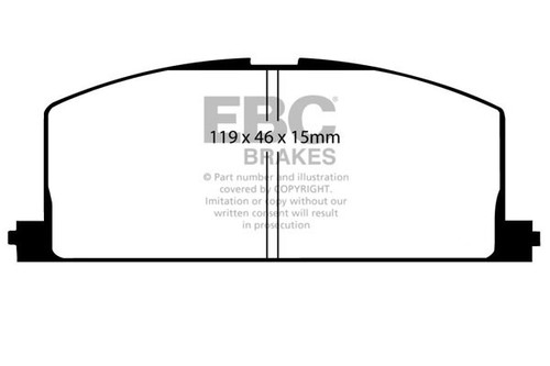Ebc ultimax front brake - ebc,