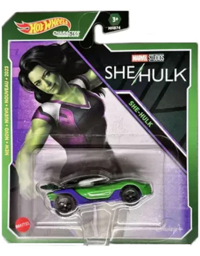 Marvel hot wheels - she, hulk