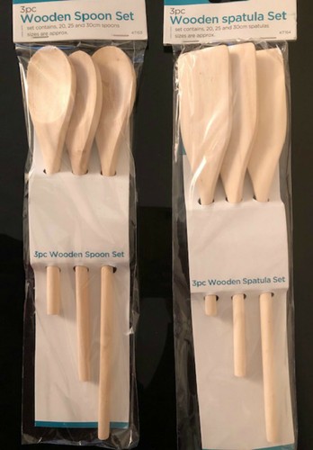 Set wooden spoon or - of,