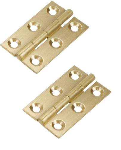 Brass hinges small - brass,