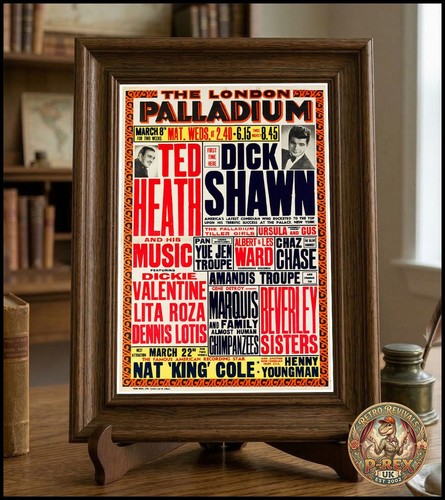 London palladium ted heath - london,