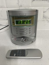 Goodmans CD Clock Radio GCDR 1950R - Tested And Working With Remote