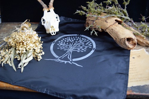Altar cloth with tree life - tree,
