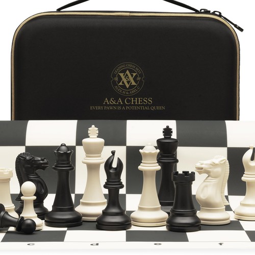 Tournament chess set - set, foldable