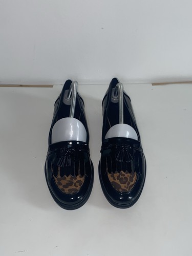 Black patent leather - , loafers