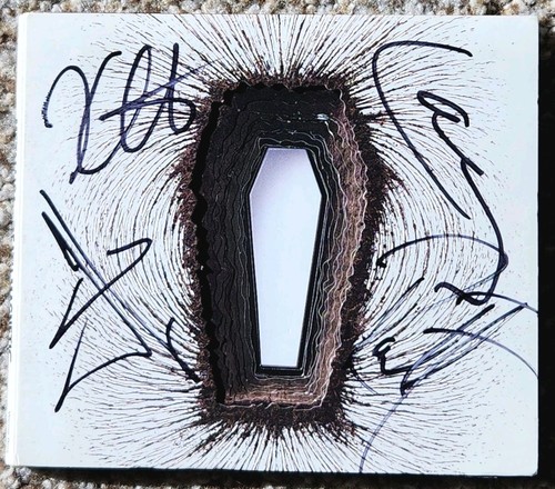 Metallica fully signed death - metallica,