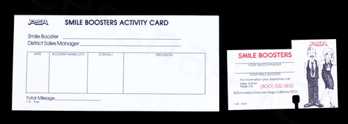 Psa vintage brochure - brochure, smile
