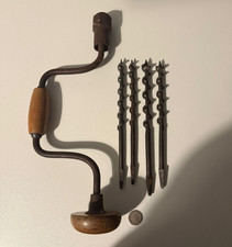 Vintage Hand Brace Drill with