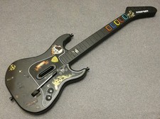 Guitar Hero Kramer guitar Wireless Controller PS2 No Dongle TESTED WORKING! 